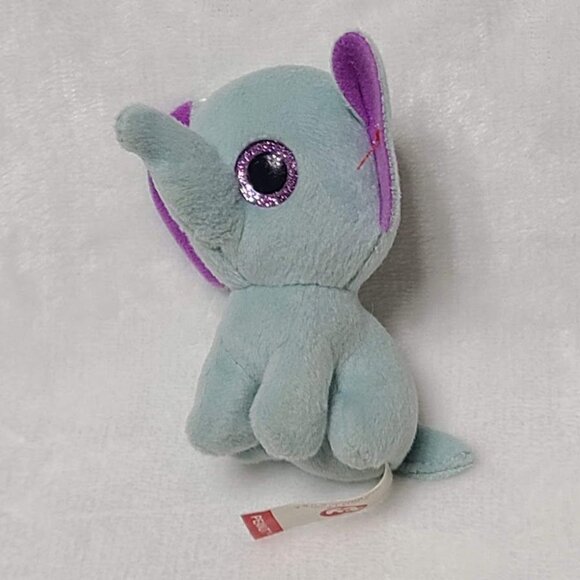 Peanut Elephant Ty Mini Beanie Boo 3" Plush Toy McDonalds #11 Happy Meal 2017 - Picture 3 of 8
